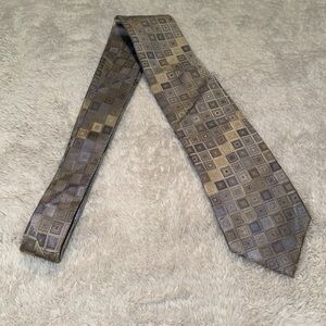 👔 EUC Men’s Brooks Brothers Tie – Grey & Blue Hues